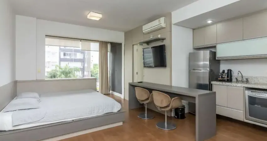 Studio para venda em vila nova conceição com 1 quarto, sendo 1 suíte, 35m²