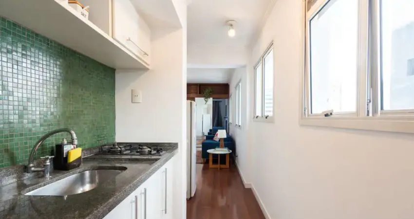 Apartamento para venda em vila olímpia com 1 quarto, sendo 1 suíte , 38m²
