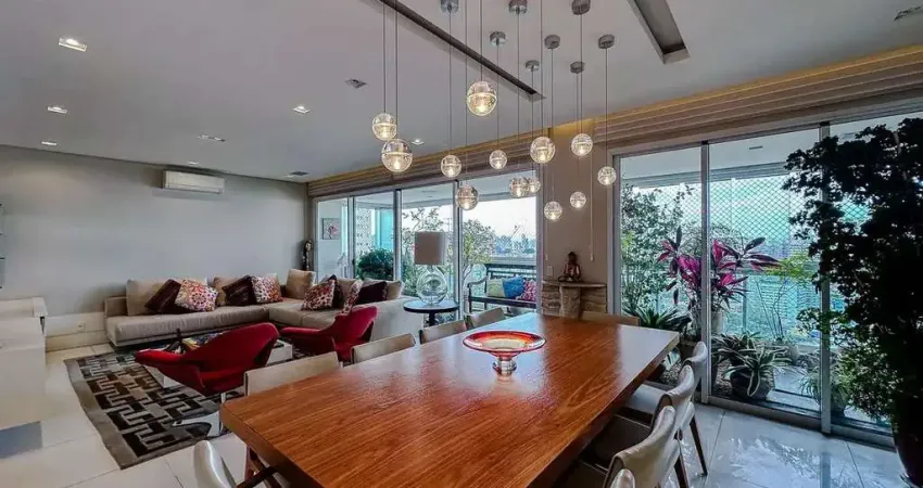 Apartamento tipo para venda em parque da mooca com 4 quartos, sendo 4 suítes, 228m²