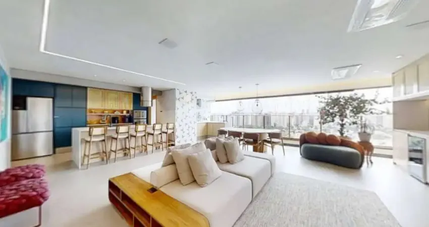 Apartamento para venda em campo belo com 3 quartos, sendo 3 suítes , 142m²