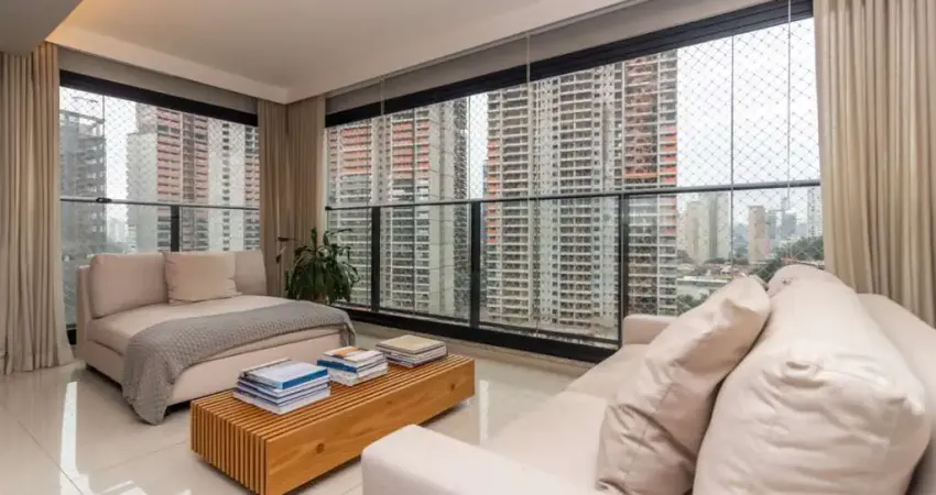 Apartamento para venda em jardim das acácias com 3 quartos, sendo 3 suítes , 145m²