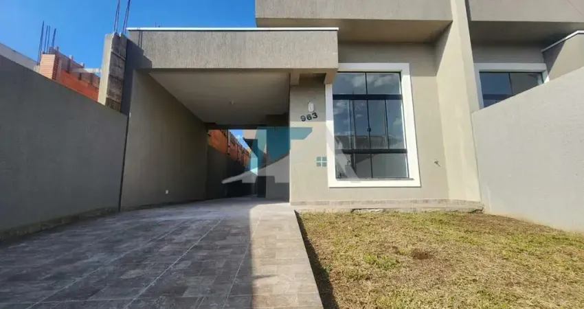 Casa com 03 quartos e suíte bairro cruzeiro em são josé dos pinhais.