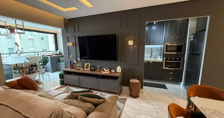 Lindo apartamento de 81m² com 03 dorms sendo 01 suíte e 02 vagas - campestre  - santo andré.