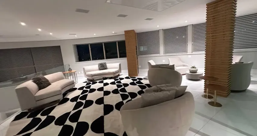 Cobertura duplex com 520m², 3 suítes e 10 vagas de garagem - anália franco - sp.
