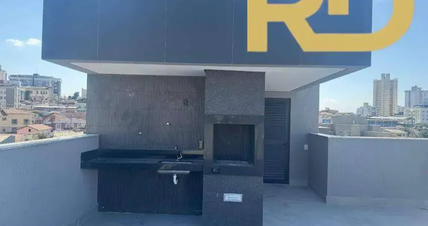 Cobertura com 3 dormitórios à venda, 160 m² - santa efigênia - belo horizonte/mg