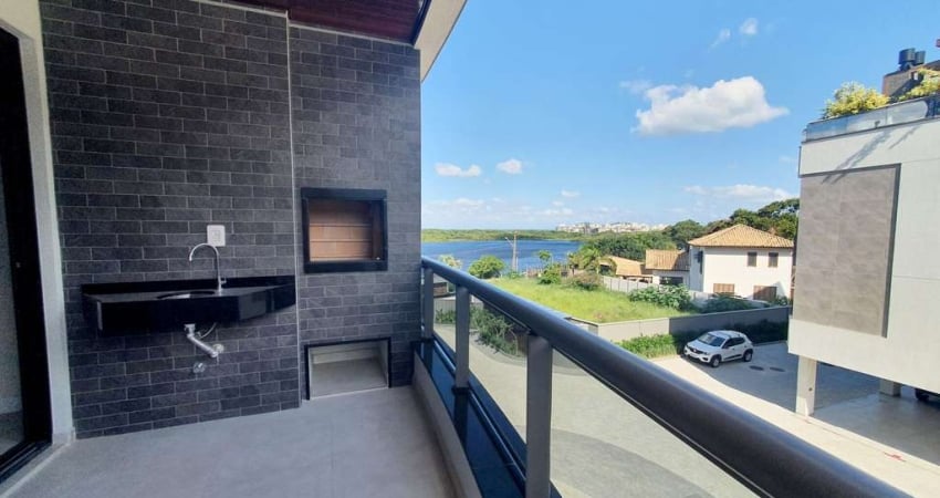 Excelente  apartamento com linda vista, 2 dormitórios no Campeche - Florianópolis /SC.
