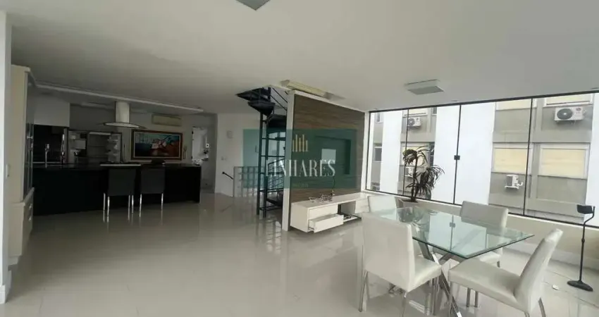 Apartamento cobertura triplex 4 dormitórios - centro - florianópolis