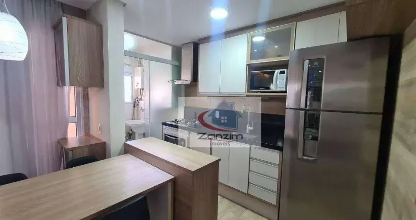 Apartamento com 2 dormitórios para alugar, 48 m² por r$ 3.800/mês - planalto - são bernardo do campo/sp