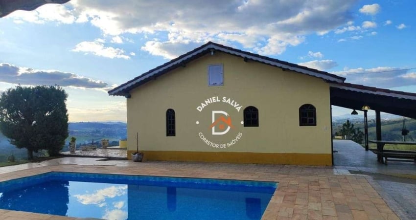 Chácara com 3 dormitórios (2 Dormitórios) à venda, 3000 m² por R$ 760.000 - Estância San Remo - Atibaia/SP