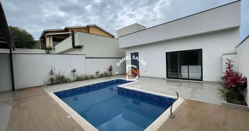 Casa térrea à venda na nova gardênia com 3 suítes, 200 m² por r$ 1.850.000  - atibaia/sp