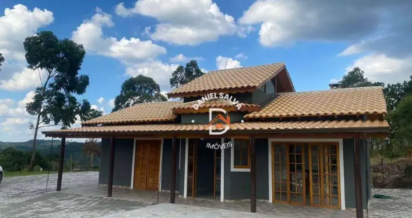 Chácara à venda em atibaia com 2 dormitórios, 120 m² por r$ 650.000 - atibaia/sp