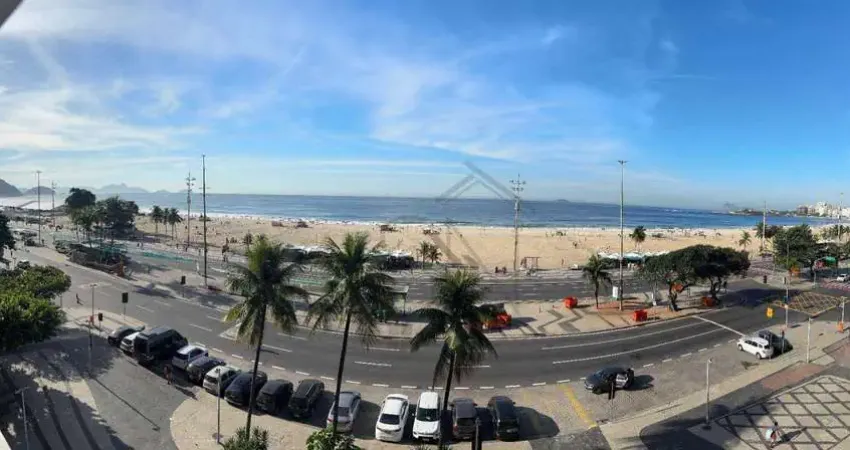 Atlantica, frontal mar, com 280 metrosApartamento com 4 dormitórios à venda, 280 metros - Copacabana - Rio de Janeiro/RJ