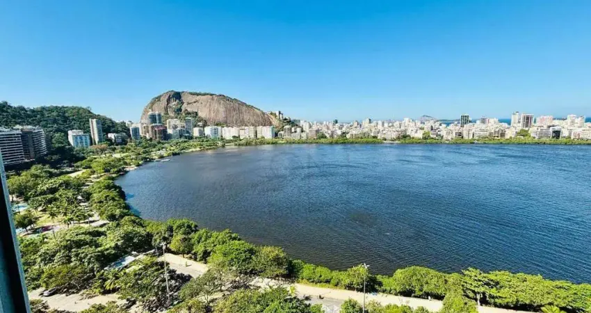 Apartamento com vista panorãmica à venda,  por R$ 2.050.000 - Lagoa - Rio de Janeiro/RJ