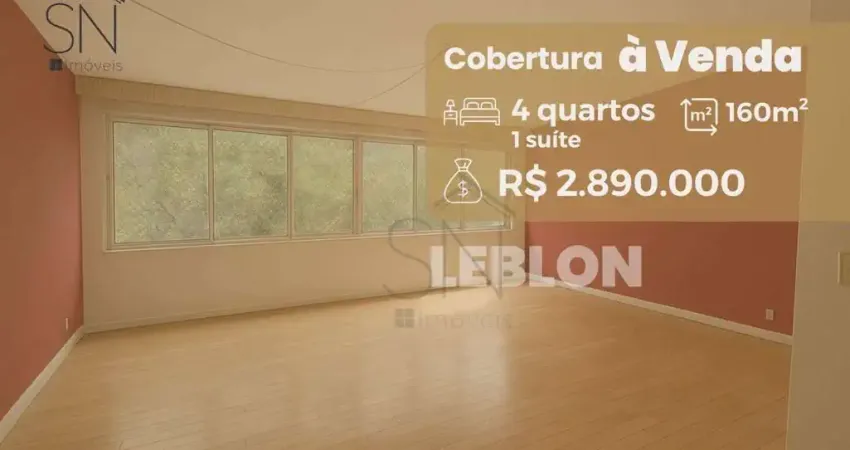 Apartamento com 4 dormitórios à venda, por R$ 2.950.000 - Leblon - Rio de Janeiro/RJ
