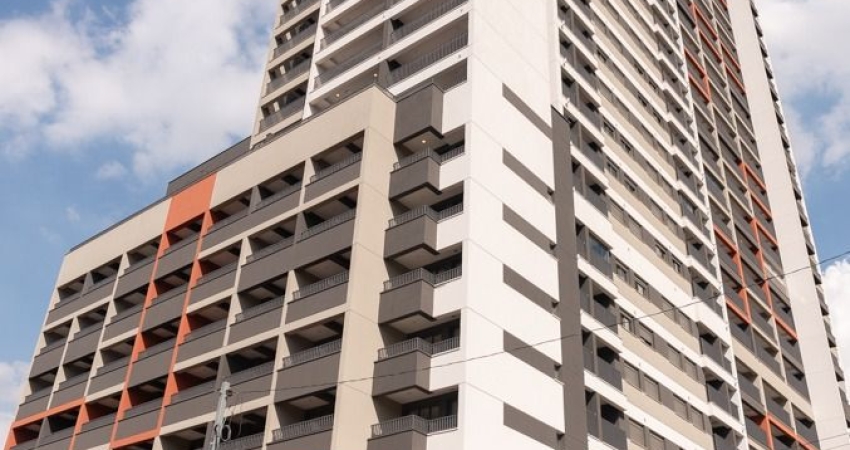 Apartamento novo com 33 metros 1 dormitório na Pompéia em SP