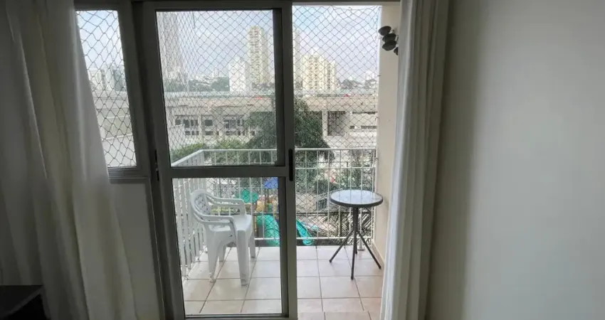 Apartamento 2 quartos living com varanda e 1 vaga lazer completo