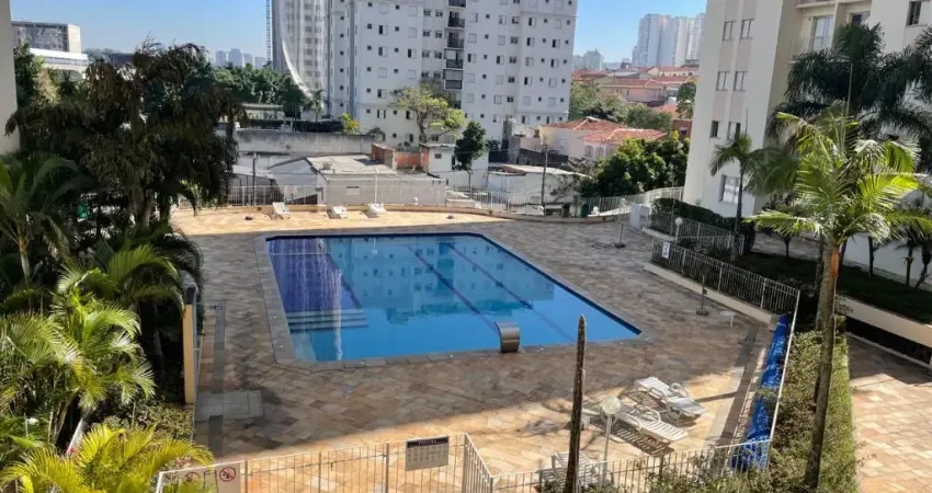 Apartamento 2 quartos living com varanda e 1 vaga lazer completo