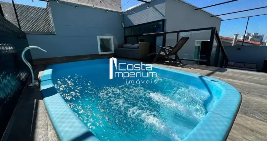 Cobertura alto padrão com piscina privativa à venda na praia dos amores