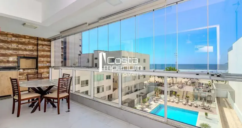 Apartamento frente mar no edifício paraíso em balneário camboriú – 218m²