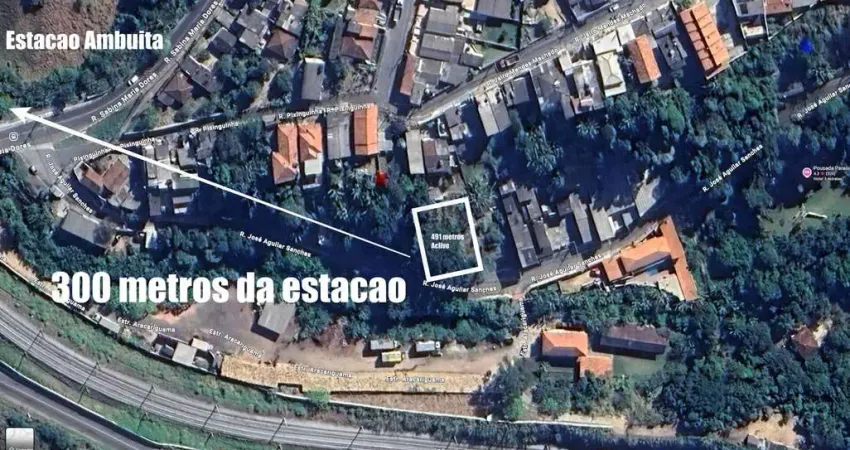 Oportunidade única: terreno estratégico de 491,20 m² em itapevi a 300 m da estação ambuita
