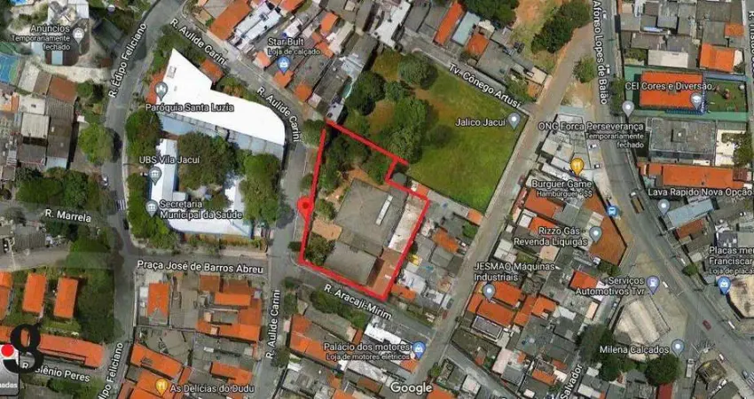 Terreno à venda na Rua Aulide Carini, Vila Jacuí, São Paulo