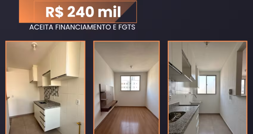 Apartamento para venda por 240 mil, Portal dos Ipês,  Cajamar, 2 dorms, andar alto, 50m², 1 vaga e muito mais.