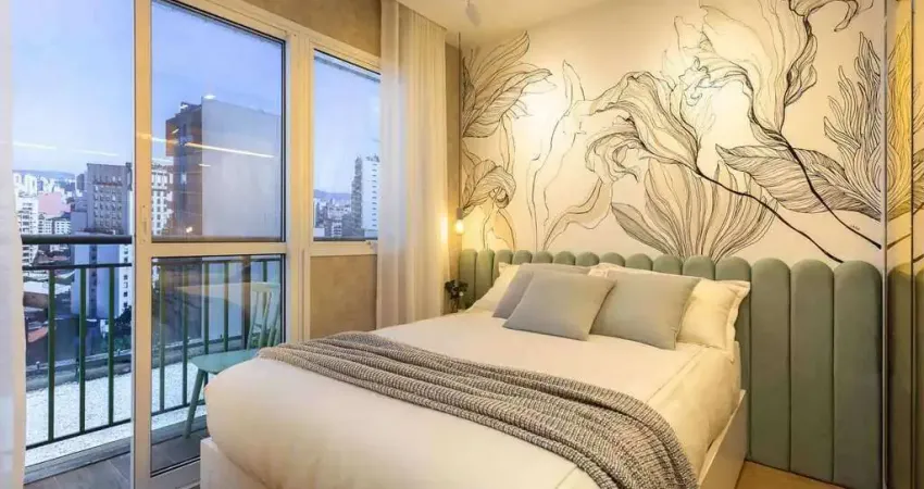 Apartamento à venda em são paulo, republica, com 1 quarto, 21m²