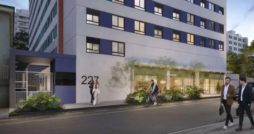 Apartamento à venda em são paulo, barra funda, com 2 quartos, 32m²