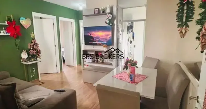 Apartamento com 2 dormitórios à venda, 44 m² por r$ 235.000,00 - jardim são domingos - guarulhos/sp