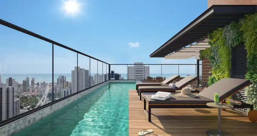 Concept- Flat urbano com assinatura Moura Dubeux- Parcelas de 890,00