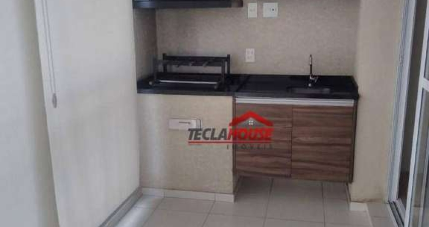 Apartamento com 2 dormitórios para alugar, 65 m² por R$ 3.600,00/mês - Jardim Flor da Montanha - Guarulhos/SP
