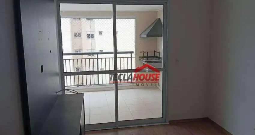 Apartamento com 3 dormitórios para alugar, 83 m² por R$ 4.300,00/mês - Jardim Flor da Montanha - Guarulhos/SP