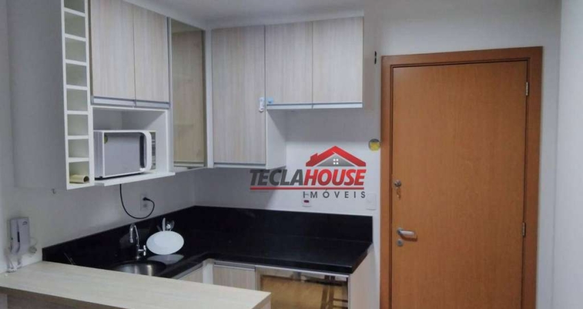 Apartamento com 1 dormitório para alugar, 38 m² por R$ 2.900,00/mês - Centro - Guarulhos/SP