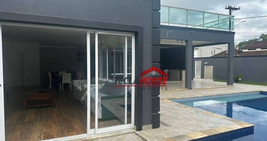 Sobrado com 4 dormitórios à venda, 361 m² por R$ 2.800.000,00 - Boracéia - São Sebastião/SP