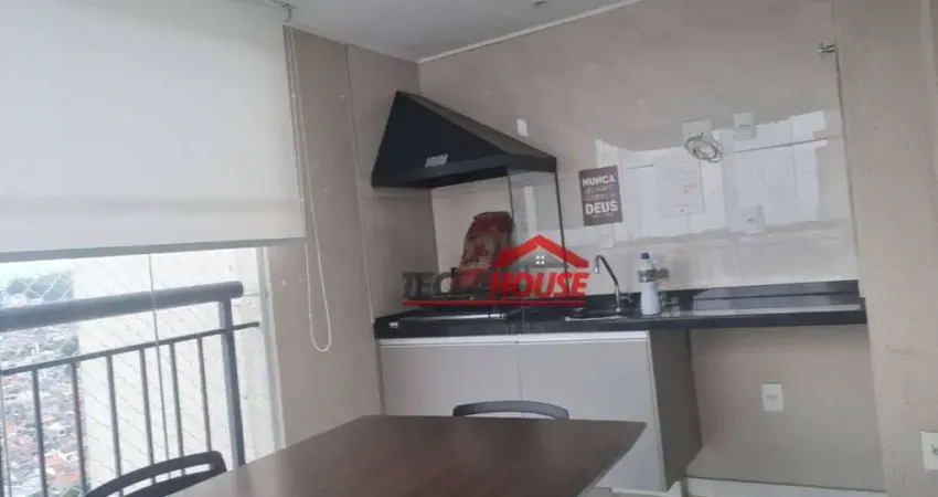 Apartamento com 2 dormitórios para alugar, 56 m² por r$ 4.500,00/mês - jardim flor da montanha - guarulhos/sp