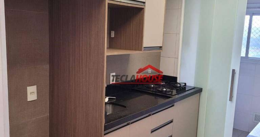 Apartamento com 2 dormitórios para alugar, 68 m² por R$ 4.000,00/mês - Jardim Flor da Montanha - Guarulhos/SP