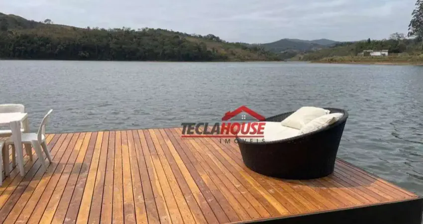 Chácara com 4 dormitórios à venda, pé na agua- Nazaré Paulista/SP
