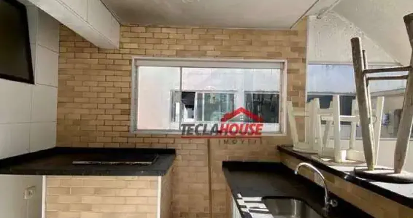 Apartamento Triplex com 3 dormitórios à venda, 360 m² por R$ 850.000,00 - Jardim Três Marias - Guarujá/SP