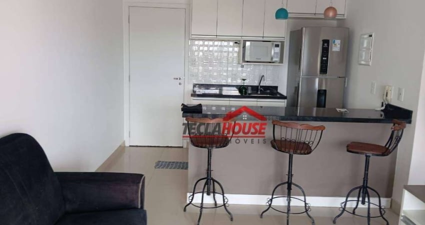 Apartamento com 1 dormitório para alugar, 38 m² por R$ 3.000,00/mês - Jardim Flor da Montanha - Guarulhos/SP