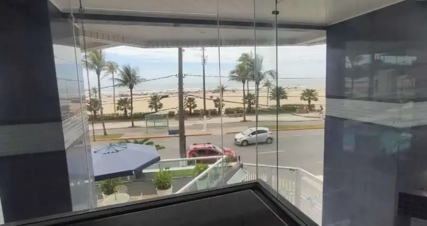 Apartamento 3 dormitorios, vista para o mar em Guilhermina - Praia Grande