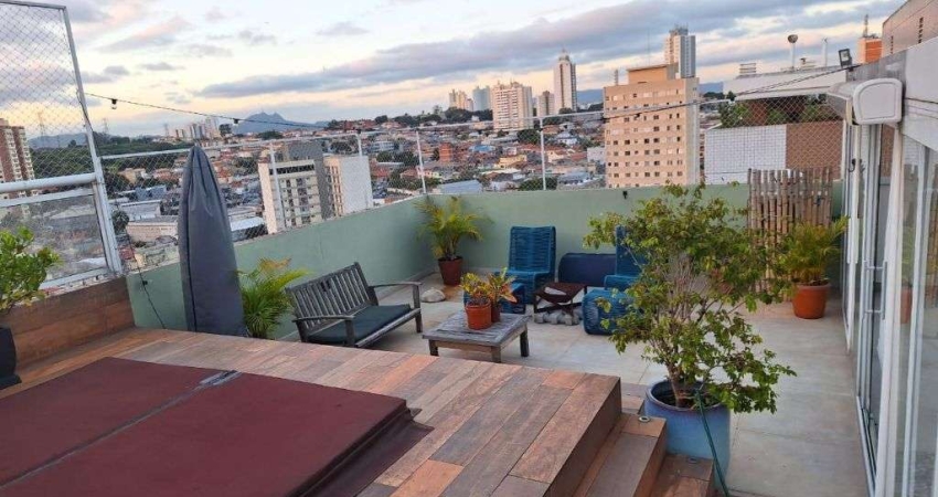 Cobertura de luxo com 3 suites e lazer completo na Vila Sao Francisco - Sao Paulo