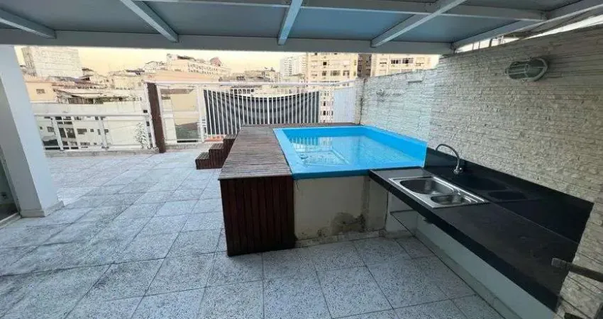 Cobertura para venda com 300 metros quadrados com 3 quartos em Laranjeiras - Rio de Janeiro - RJ