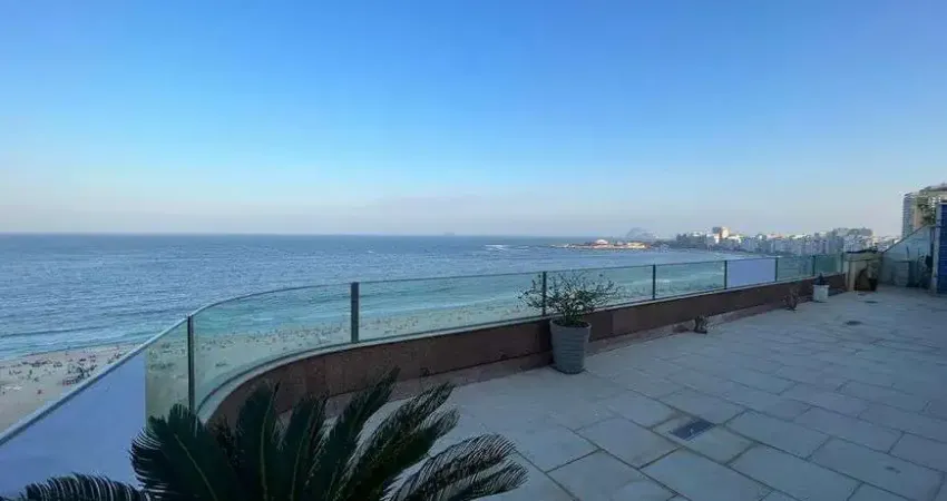 Cobertura para venda tem 440 metros quadrados com 5 quartos em Copacabana - Rio de Janeiro - RJ