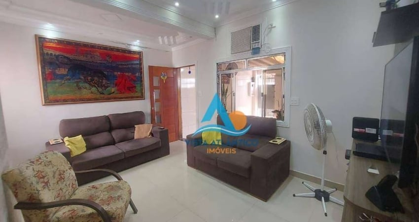 Casa térrea geminada com 2 dormitórios à venda, 123 m² por R$ 420.000 - Ocian - Praia Grande/SP