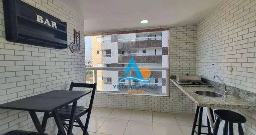 Apartamento com 2 dormitórios à venda, 86 m² por r$ 590.000,00 - vila guilhermina - praia grande/sp