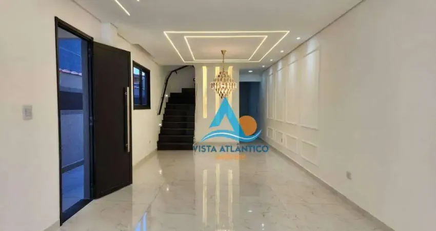 Sobrado com 4 dormitórios à venda, 160 m² por R$ 1.190.000,00 - Vila Guilhermina - Praia Grande/SP