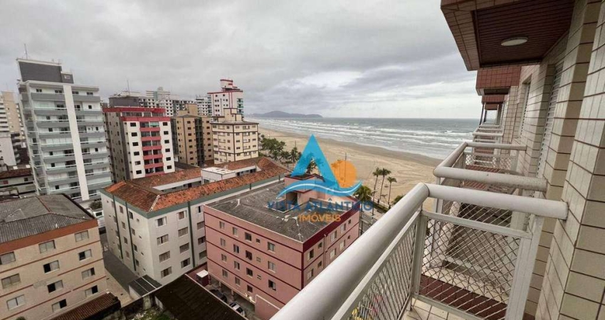 Apartamento com 2 dormitórios à venda, 66 m² por R$ 385.000,00 - Cidade Ocian - Praia Grande/SP