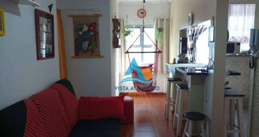 Apartamento com 2 quartos - frente mar - à venda, 62 m² por R$ 320.000 - Tupi - Praia Grande/SP