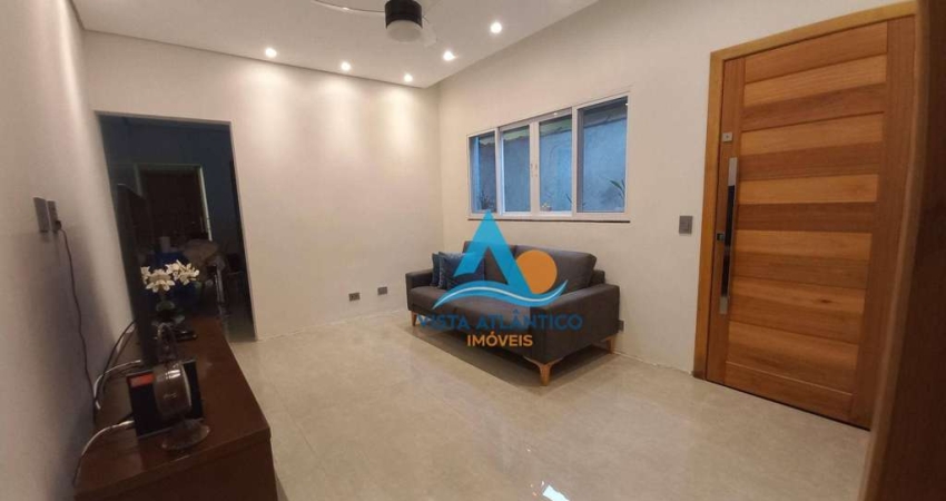 Casa com 2 dormitórios à venda, 72 m² por R$ 650.000,00 - Mirim - Praia Grande/SP