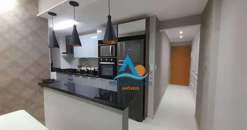Apartamento Vista mar com 2 dormitórios à venda, 74 m² por R$ 725.000 - Canto do Forte - Praia Grande/SP